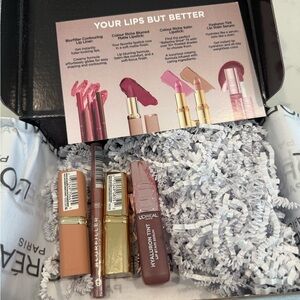 L'Oreal Lip Trio in Mauve, Nude and Pink Tones